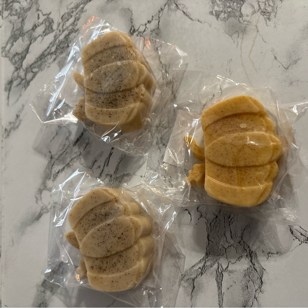 Homemade fall soaps set of 3